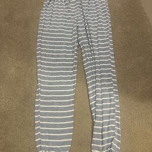 Striped Blue and White Pants